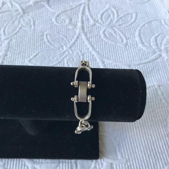 925 Sterling Silver Vintage Mexico Bracelet - Picture 6 of 7